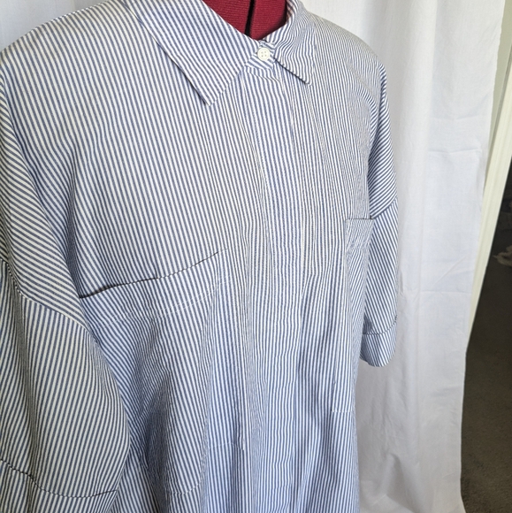 H&M Striped Shirtdress Medium - Picture 5 of 8